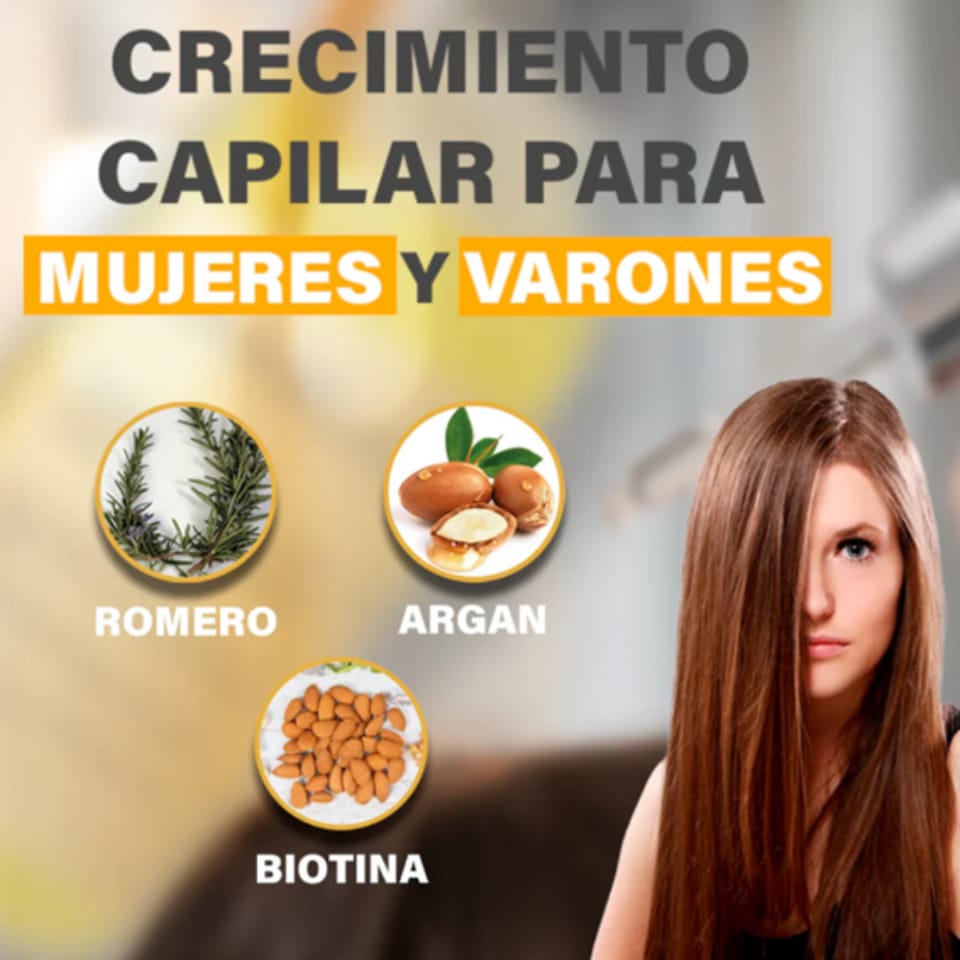 SERUM PARA EL CRECIMIENTO Y CAÍDA DEL CABELLO