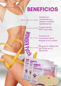 WONDER PATCH - PARCHES ADELGAZANTES PARA ABDOMEN